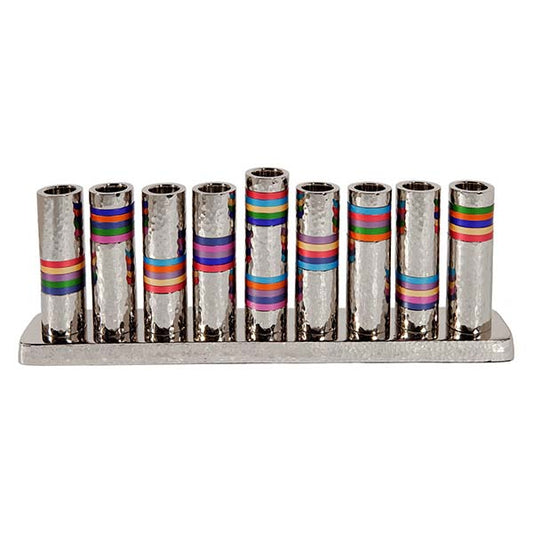 Hanukkah Menorah - Rings - Multicolor