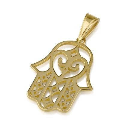Pendant - Hamsa Pendant (I) - Chaya & Raphael's Galleries