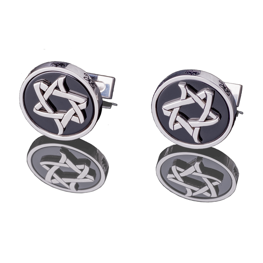 CUFFLINKS - “ICE AND FIRE” - Chaya & Raphael's Galleries