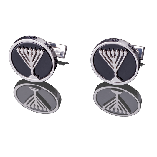 CUFFLINKS - “MENORAH” - Chaya & Raphael's Galleries