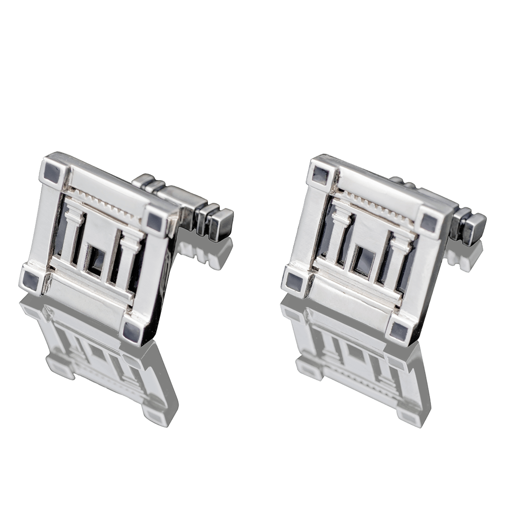 CUFFLINKS - “TEMPLE OF JERUSALEM” - Chaya & Raphael's Galleries
