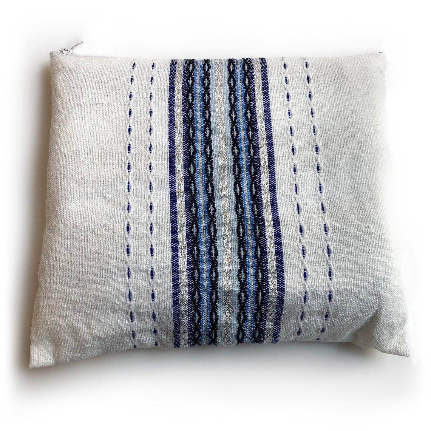 Gabrieli Premium - Wool Tallit - shades of Blue & Silver