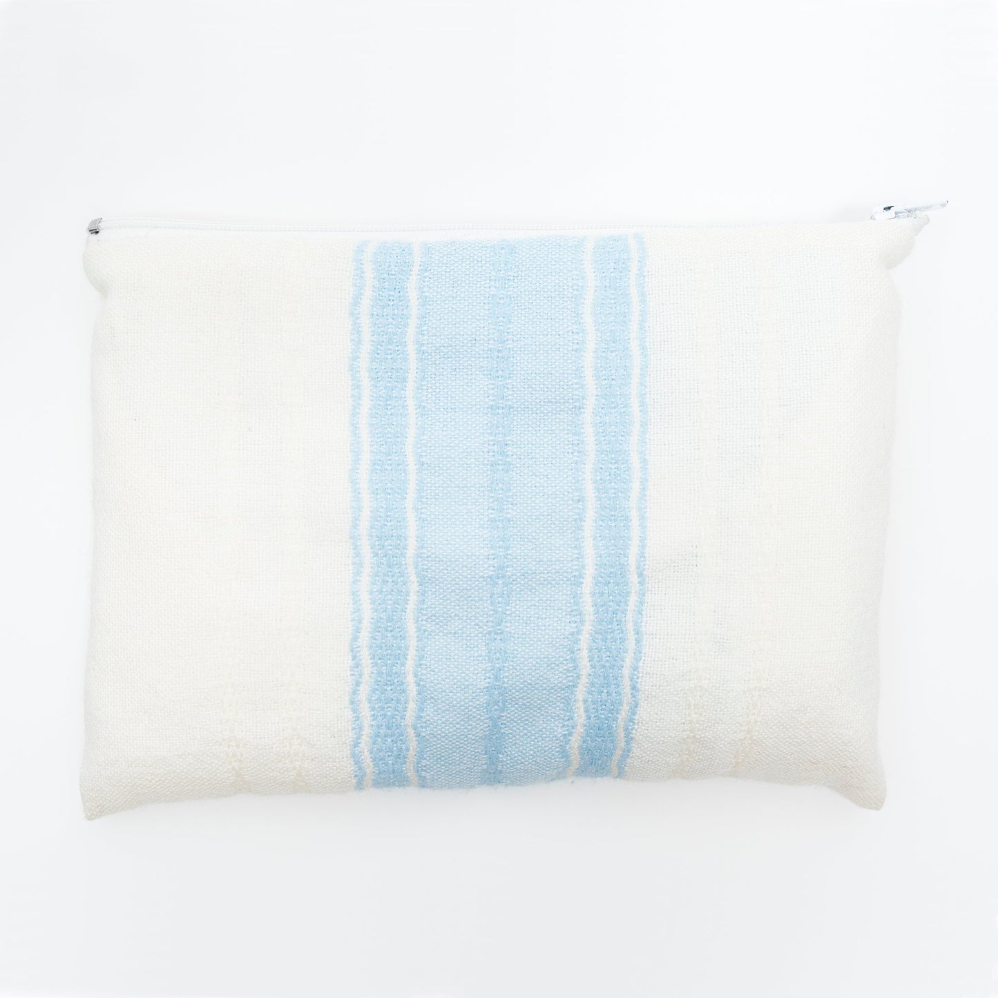 Adam - Wool Tallit - Baby Blue