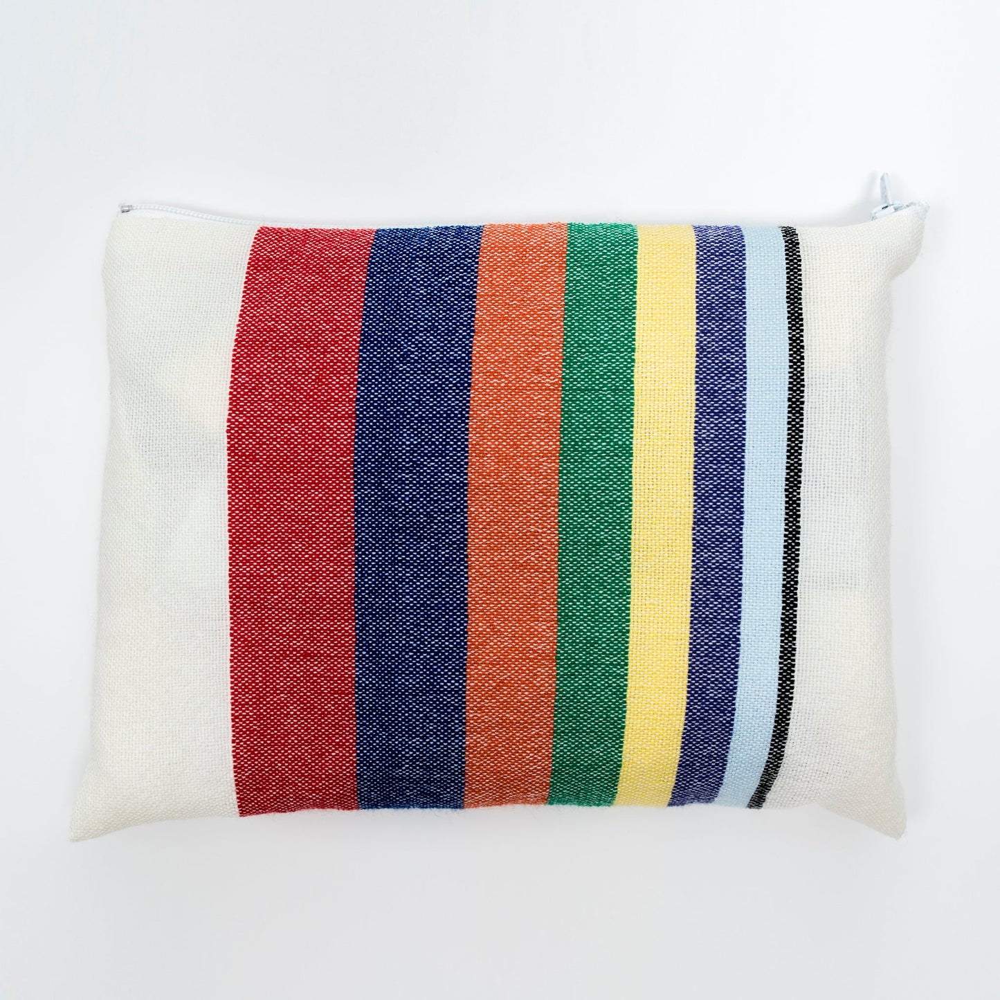 Esther - Wool Tallit - Rainbow Stripes
