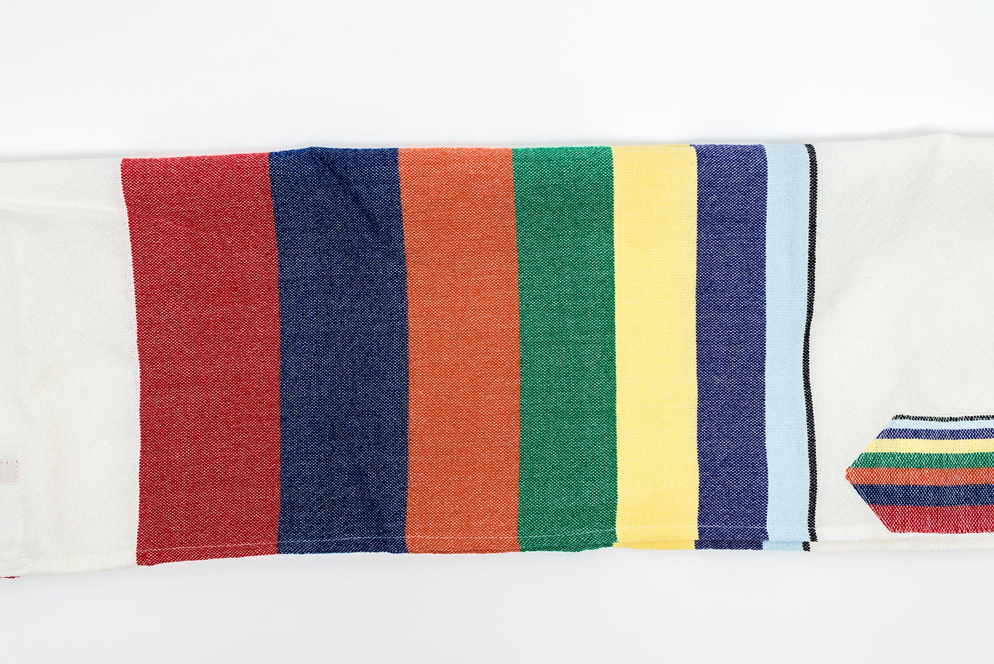 Esther - Wool Tallit - Rainbow Stripes