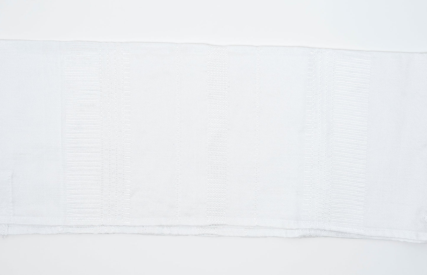 Elia - Silk Tallit - White on White