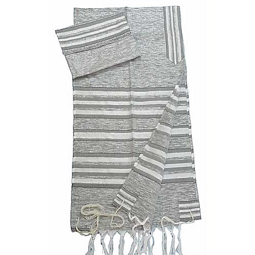 Orr - Silk Tallit - Silver