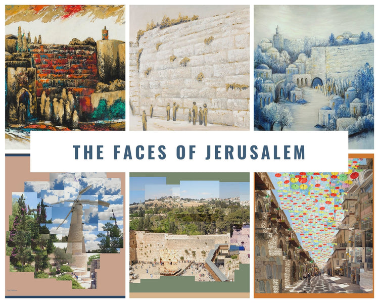 The Faces of Jerusalem - Prints by Sigal and Gitty