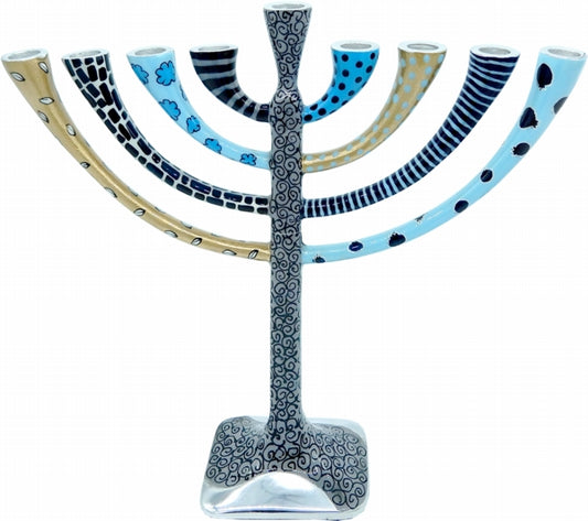 Copy of Chanukah Menorah Classic - Square stand