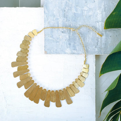 Gold Geometric Necklace