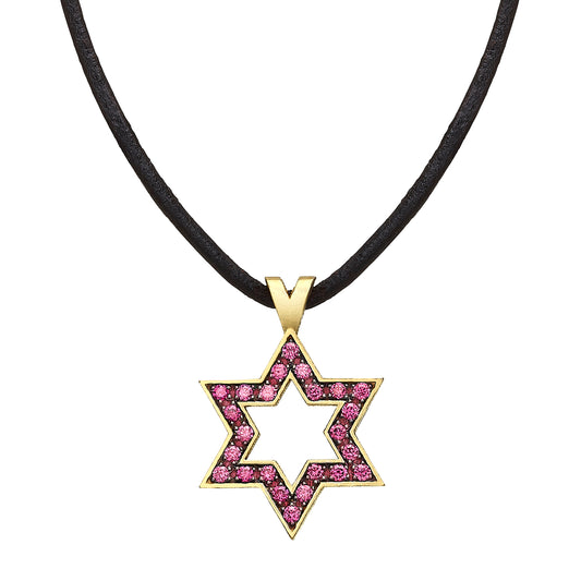 Star of David set with Rubies - Chaya & Raphael's Galleries