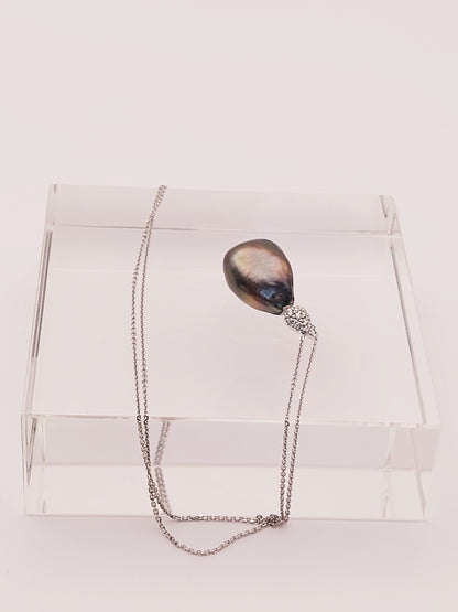 Tahitian Baroque Pendant