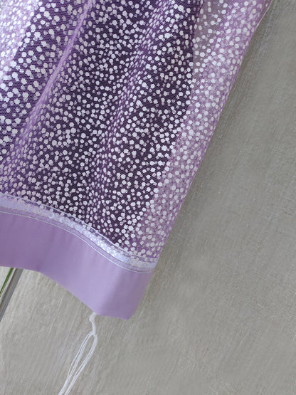 Lady Gabrieli - Tulle Tallit - Purple Glitter