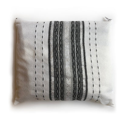 Gabrieli Premium - Wool Tallit - Gray & Silver