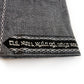 Gabrieli Premium - Wool Tallit - Black, White & Silver on Gray