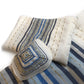 Gabrieli Premium - Wool Tallit - Shades of Blue, Gold & Silver