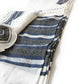 Gabrieli Premium - Wool Tallit - Denim & Silver