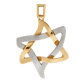 PENDANT «ICE AND FIRE» with GOLD - Chaya & Raphael's Galleries