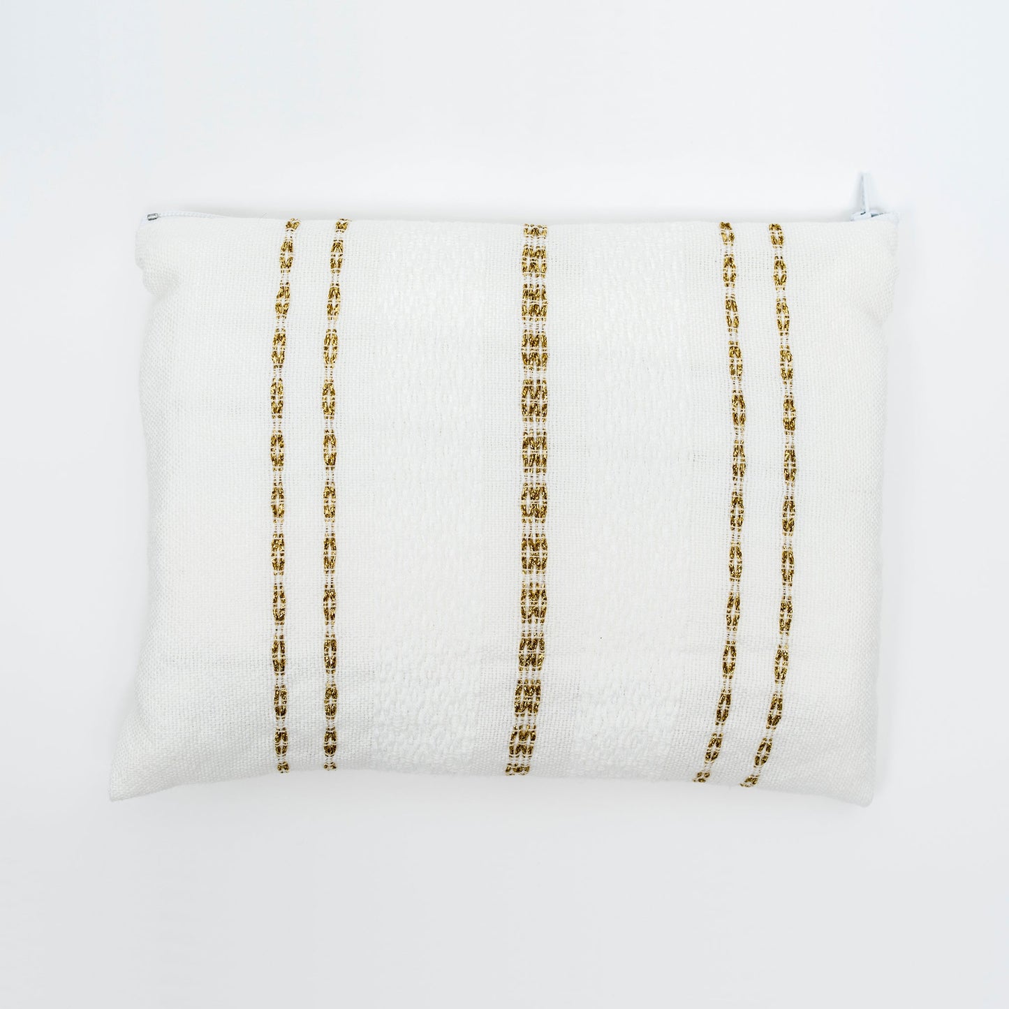 Perach - Wool Tallit - Gold Stripes