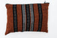 Solomon - Wool Tallit - Black and Gray with Gold and Silver on Orange