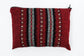 Ruth - Wool Tallit - Black and Gray with gold on Red