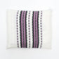 Ruth - Wool Tallit - Purple and Black with Silver