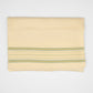 Elia - Silk Tallit - Blue, Green and Yellow on Off-White