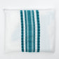 Samuel - Wool Tallit  - Turquoise and Silver