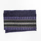 Elia - Silk Tallit- Gray with Gold on Purple