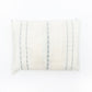 Perach - Wool Tallit - Silver Stripes on Off-White