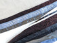 Elegant Gabrieli tallit - Rust Brown on White