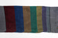 Esther - Silk Tallit - Rainbow Stripes on Gray