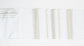 Elia - Silk Tallit - Gold and Silver on White