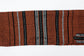 Solomon - Wool Tallit - Black and Gray with Gold and Silver on Orange