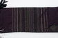 Hagar - Wool Tallit - Black and Gold Design on Purple