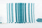Samuel - Wool Tallit  - Turquoise and Silver