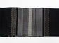 Elia - Silk Tallit - Gray with Gold on Black
