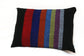 Esther - Wool Tallit - Rainbow Stripes on Black