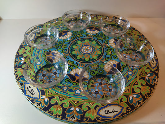 PLATE FOR PESACH SEDER III - Chaya & Raphael's Galleries