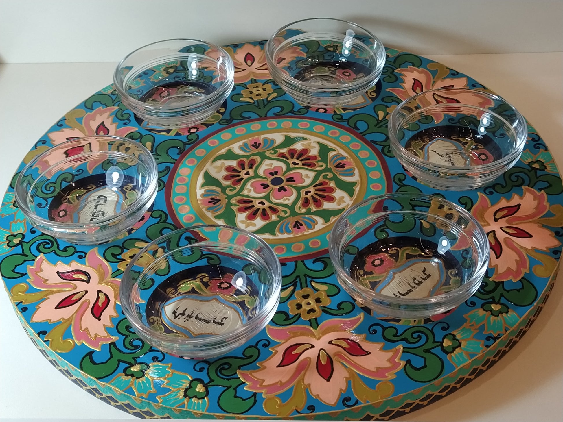 PLATE FOR PESACH SEDER III - Chaya & Raphael's Galleries